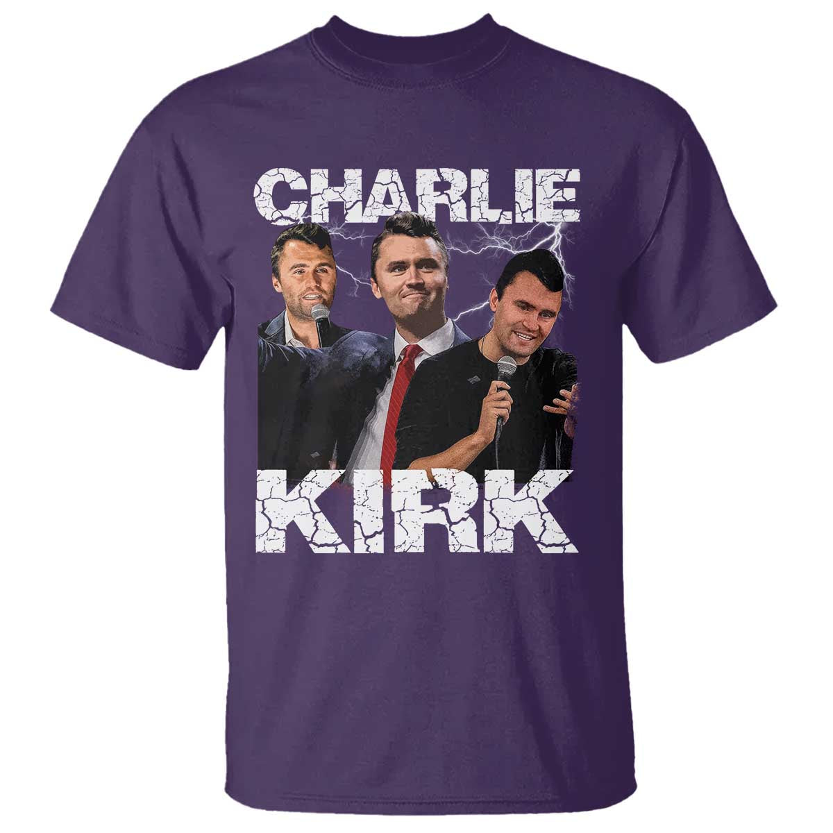 Charlie Kirk T Shirt Freedom Speech A True Patriot Tribute Bootleg - Wonder Print Shop