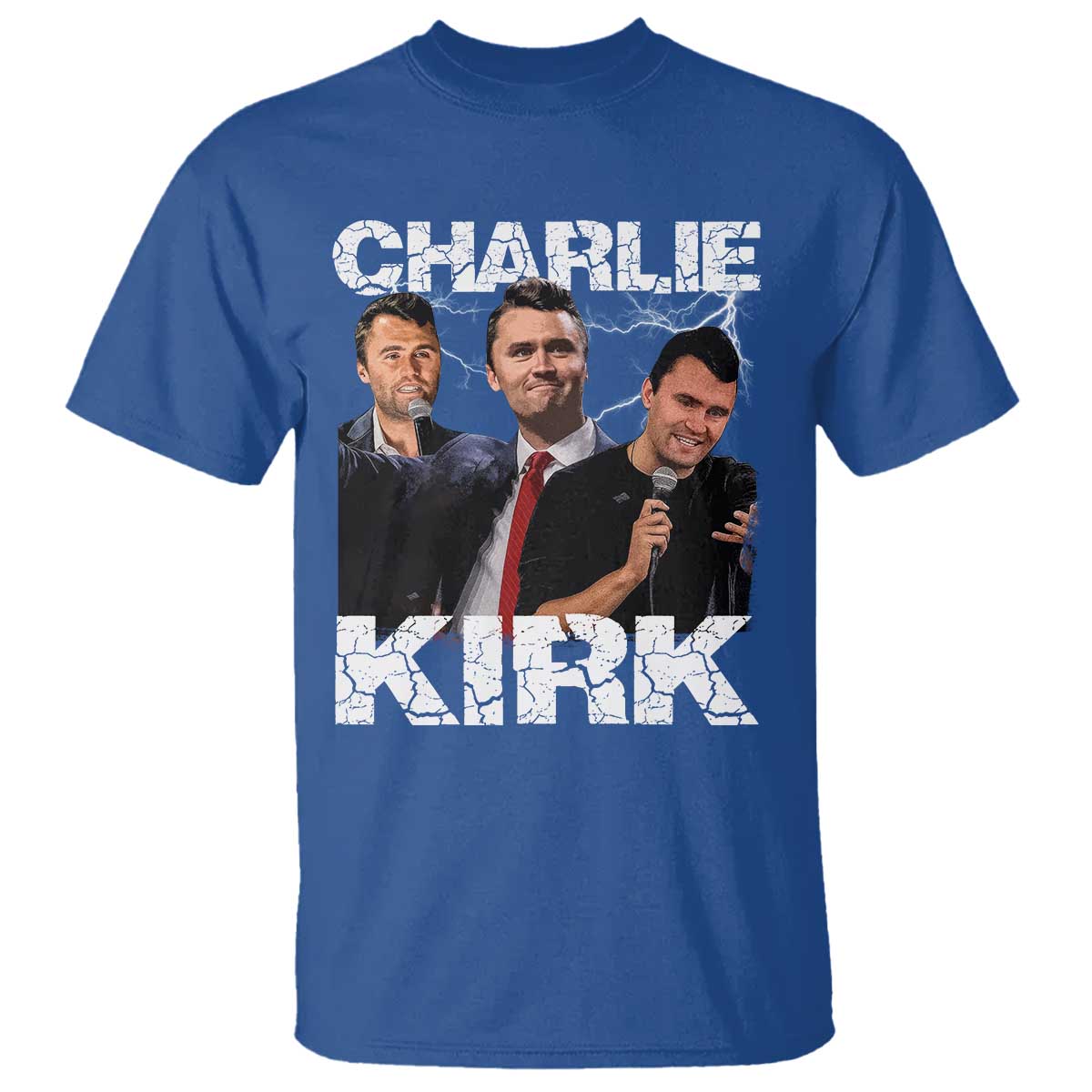 Charlie Kirk T Shirt Freedom Speech A True Patriot Tribute Bootleg - Wonder Print Shop