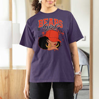 Bears Girl T Shirt For Women Sports Fan Team Spirit Black Girls - Wonder Print Shop
