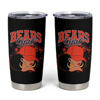 Bears Girl Tumbler Cup Sports Fan Team Spirit Black Girls - Wonder Print Shop