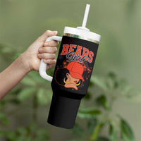 Bears Girl Tumbler With Handle Sports Fan Team Spirit Black Girls - Wonder Print Shop