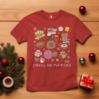 Mexican Christmas Pregnancy Announcement T Shirt Cookies For Two Please Xmas Maternity Gift - Wonder Print Shop