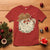 Christmas Cowboy T Shirt Santa Claus Merry Xmas Vintage 90s Western Country - Wonder Print Shop