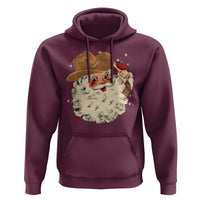Christmas Cowboy Hoodie Santa Claus Merry Xmas Vintage 90s Western Country