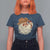 Christmas Cowboy T Shirt For Women Santa Claus Merry Xmas Vintage 90s Western Country - Wonder Print Shop