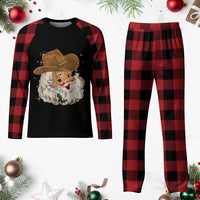 Cowboy Plaid Pajama Set Santa Claus Vintage 90s Western Country Music Outfit - Wonder Print Shop