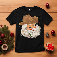 Christmas Cowboy T Shirt Santa Claus Vintage 90s Western Country Music Outfit - Wonder Print Shop