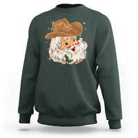Christmas Cowboy Sweatshirt Santa Claus Vintage 90s Western Country Music Outfit - Wonder Print Shop