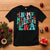 Christmas Pregnancy Announcement T Shirt Merry & Pregnant Era Cute Groovy Christmas Holiday Xmas - Wonder Print Shop