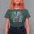 Christmas Pregnancy Announcement T Shirt For Women Merry & Pregnant Era Cute Groovy Christmas Holiday Xmas - Wonder Print Shop