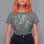 Christmas Pregnancy Announcement T Shirt For Women Merry & Pregnant Era Cute Groovy Christmas Holiday Xmas - Wonder Print Shop