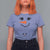 Christmas Pregnancy Announcement T Shirt For Women Snowman Face Xmas Maternity Gift - Wonder Print Shop