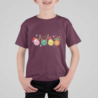 Funny Pickleball Lover Christmas T Shirt For Kid - Wonder Print Shop