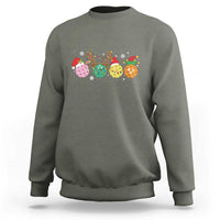 Funny Pickleball Lover Christmas Sweatshirt - Wonder Print Shop