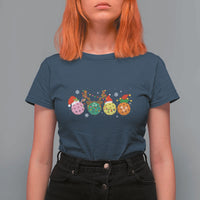 Funny Pickleball Lover Christmas T Shirt For Women - Wonder Print Shop