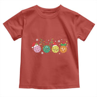 Funny Pickleball Lover Christmas Toddler T Shirt