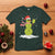 Pickleball Christmas T Shirt Santa Hat Snowman Xmas - Wonder Print Shop