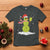 Pickleball Christmas T Shirt Santa Hat Snowman Xmas - Wonder Print Shop