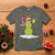 Pickleball Christmas T Shirt Santa Hat Snowman Xmas - Wonder Print Shop