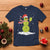Pickleball Christmas T Shirt Santa Hat Snowman Xmas - Wonder Print Shop