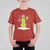 Pickleball Christmas T Shirt For Kid Santa Hat Snowman Xmas - Wonder Print Shop