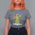 Pickleball Christmas T Shirt For Women Santa Hat Snowman Xmas - Wonder Print Shop