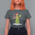 Pickleball Christmas T Shirt For Women Santa Hat Snowman Xmas - Wonder Print Shop
