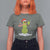 Pickleball Christmas T Shirt For Women Santa Hat Snowman Xmas - Wonder Print Shop