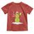 Pickleball Christmas Toddler T Shirt Santa Hat Snowman Xmas