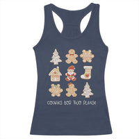 Christmas Pregnancy Announcement Racerback Tank Top Cookies For Two Please Maternity Gift