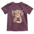 Christmas Cow Toddler T Shirt Highland Cow Lights Santa Hats Farm Xmas