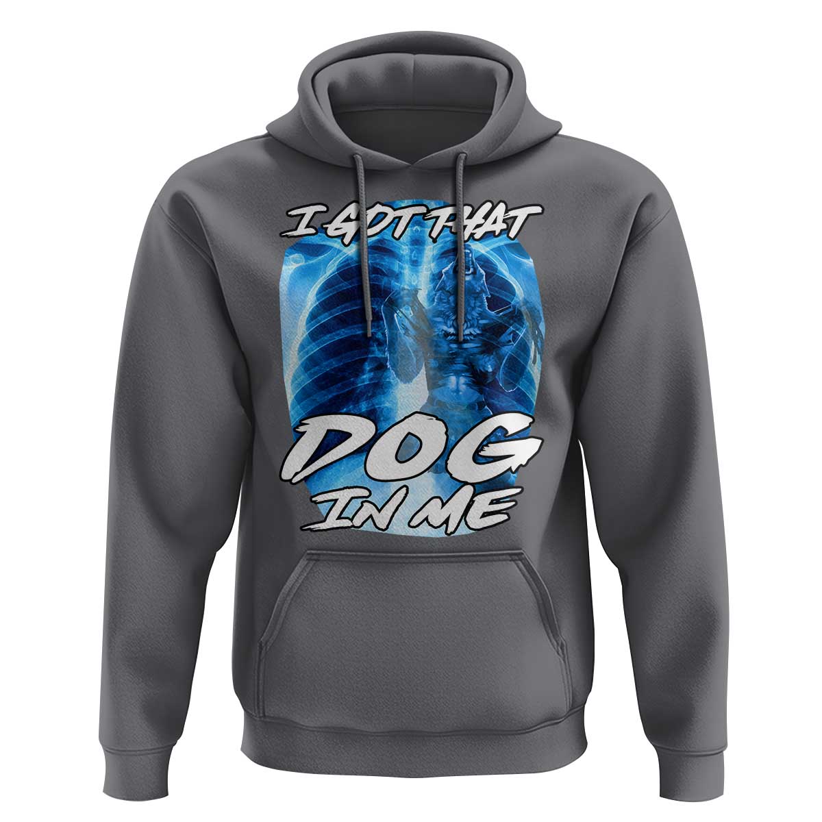 I Got That Dog In Me Wolf Alpha Hoodie Xray Werewolf