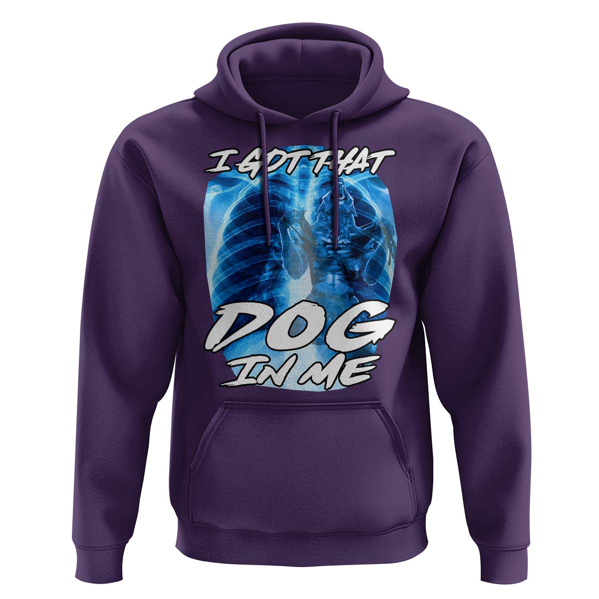 I Got That Dog In Me Wolf Alpha Hoodie Xray Werewolf