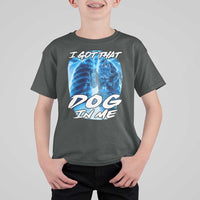 I Got That Dog In Me Wolf Alpha T Shirt For Kid Xray Werewolf - Wonder Print Shop