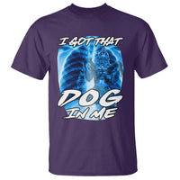 I Got That Dog In Me Wolf Alpha T Shirt Xray Werewolf - Wonder Print Shop