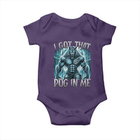 I Got That Dog In Me Wolf Alpha Baby Onesie