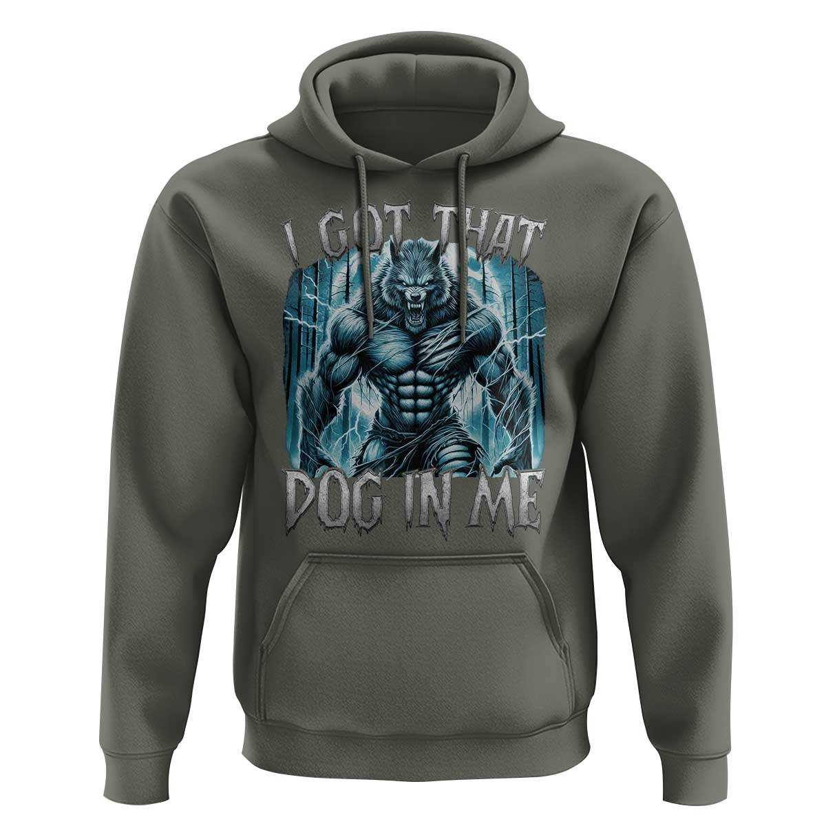 I Got That Dog In Me Wolf Alpha Hoodie