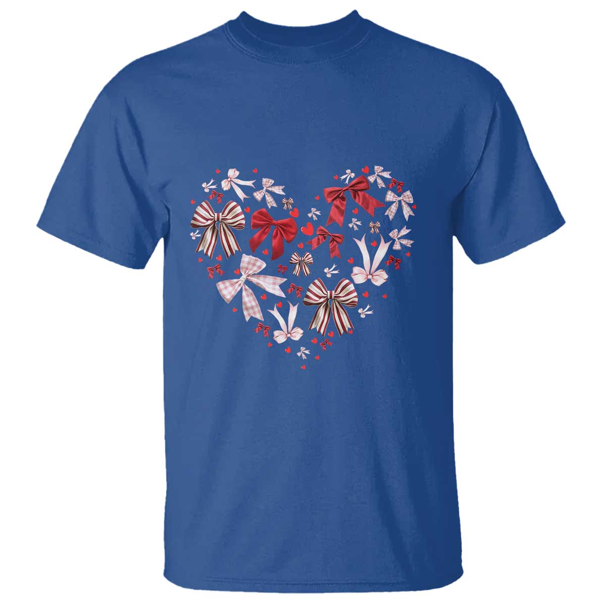 Coquette Valentine's Day Heart Bow T Shirt