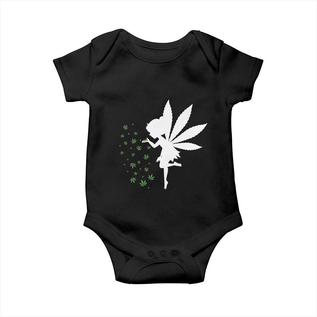 Marijuana Baby Onesie Weed Fairy Fantasy Leaf Stoner Pot Smoker Cannabis