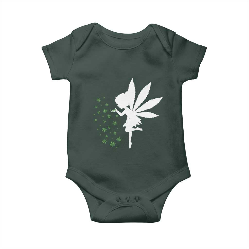 Marijuana Baby Onesie Weed Fairy Fantasy Leaf Stoner Pot Smoker Cannabis