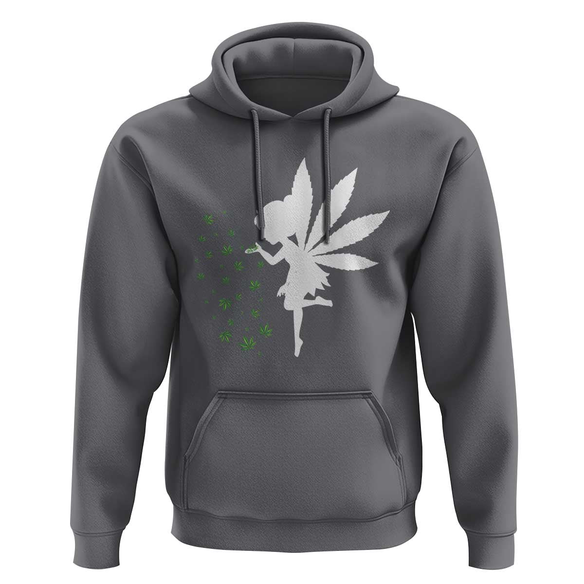 Marijuana Hoodie Weed Fairy Fantasy Leaf Stoner Pot Smoker Cannabis