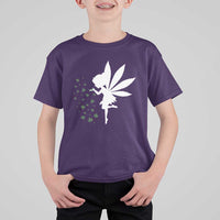Marijuana T Shirt For Kid Weed Fairy Fantasy Leaf Stoner Pot Smoker Cannabis - Wonder Print Shop