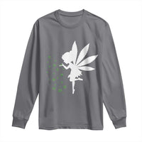 Marijuana Long Sleeve Shirt Weed Fairy Fantasy Leaf Stoner Pot Smoker Cannabis