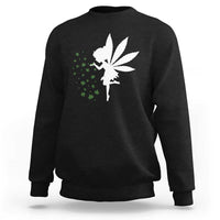 Marijuana Sweatshirt Weed Fairy Fantasy Leaf Stoner Pot Smoker Cannabis - Wonder Print Shop