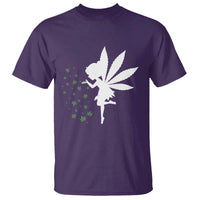 Marijuana T Shirt Weed Fairy Fantasy Leaf Stoner Pot Smoker Cannabis - Wonder Print Shop