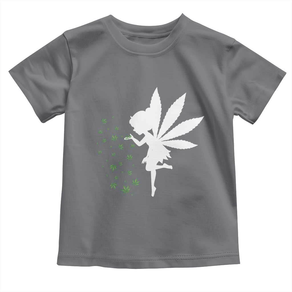 Marijuana Toddler T Shirt Weed Fairy Fantasy Leaf Stoner Pot Smoker Cannabis