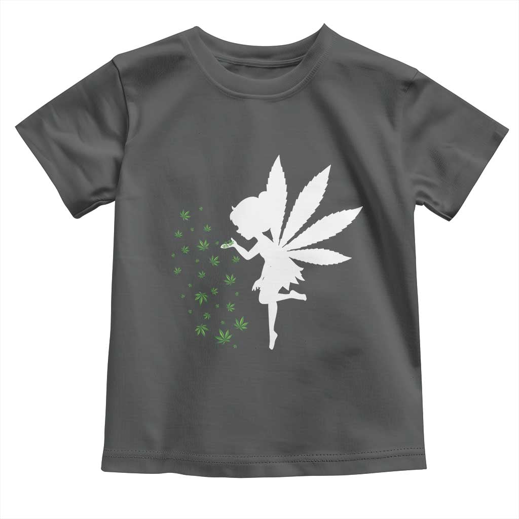 Marijuana Toddler T Shirt Weed Fairy Fantasy Leaf Stoner Pot Smoker Cannabis