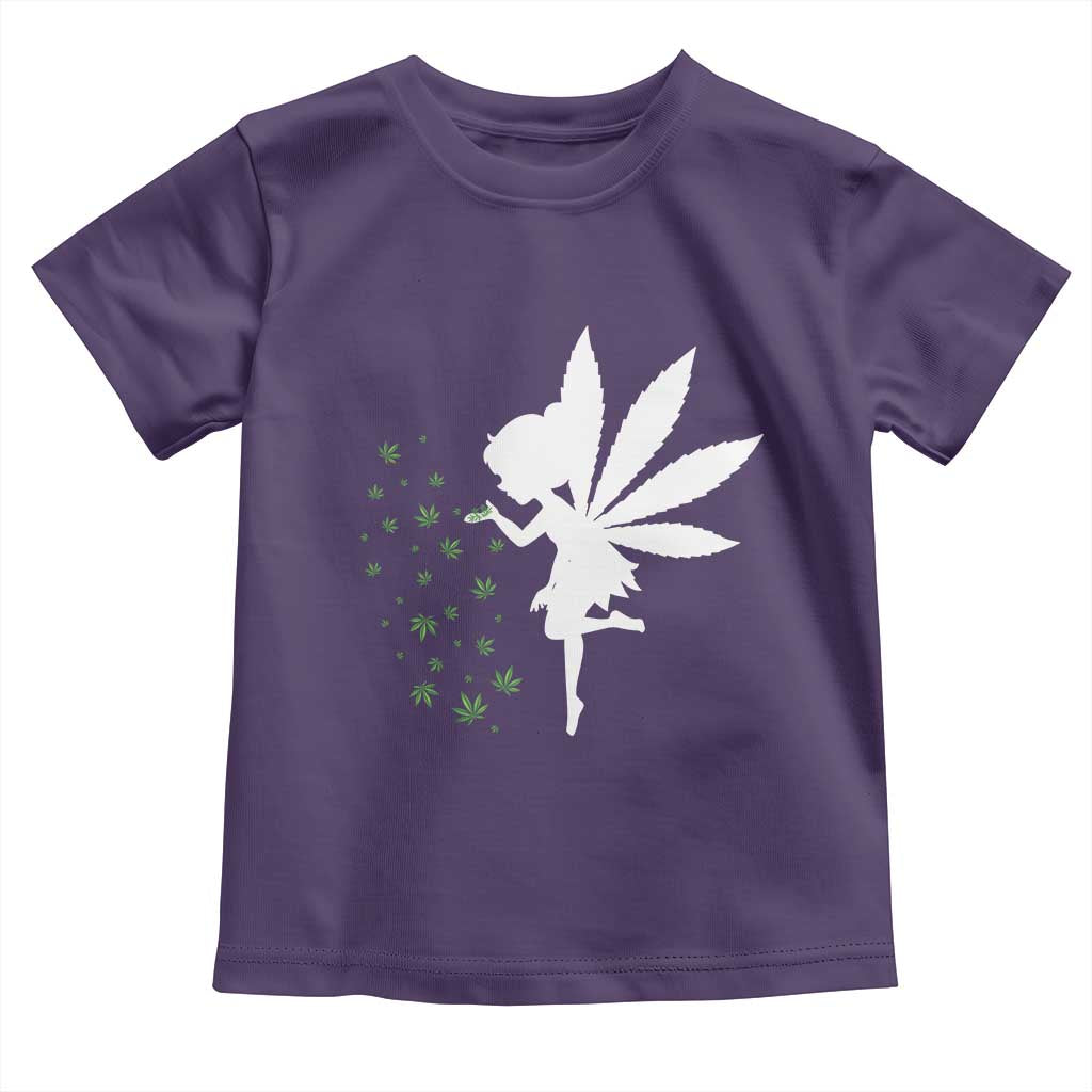Marijuana Toddler T Shirt Weed Fairy Fantasy Leaf Stoner Pot Smoker Cannabis