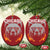 Bears Mascot Christmas Ornament Vintage Retro Chicago - Wonder Print Shop