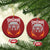 Bears Mascot Christmas Ornament Vintage Retro Chicago - Wonder Print Shop